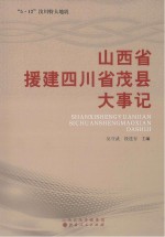 山西省援建四川省茂县大事记