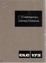 Contemporary Literary Criticism Volume 172