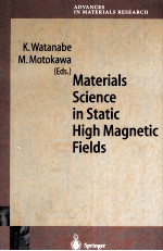 MATERIALS SCIENCE IN STATIC HIGH MAGNETIC FIELDS