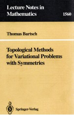 TOPOLOGCAL METHODS FOR VARIATIONAL PROBLEMS WITH SYMMERIES