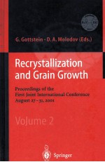 RECRYSTALLIZATION AND GRAIN GROWTH VOLUME TWO