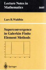 SUPERCONVERGENCE IN GALERKIN FINITE ELEMENT METHODS