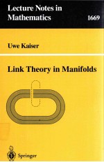 LINK THEORYIN MANIFOLDS