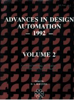 ADVANCES IN DESIGN AUTOMATION 1992 Volume 2 Geometric Modeling