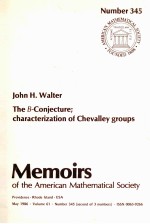 THE B-CONJECTURE; CHARACTERIZATION OF CHEVALLEY GROUPS