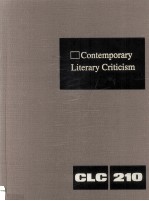 Contemporary Literary Criticism Volume 210