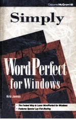 SIMPLY WORDPERFECT FOR WINDOWS