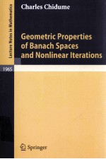 GEOMETRIC PROPERTIES OF BANACH SPACES AND NONLINEAR ITERATIONS