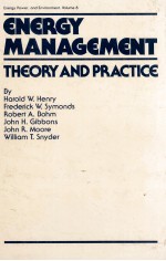 ENERGY MANAGEMENT THEORY AND PRACTICE