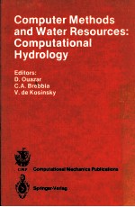 COMPUTER METHODS AND WATER RESOURCES VOL.3 COMPUTATIONAL HYDROLOGY