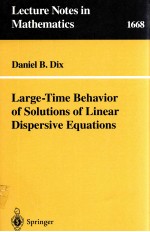 LARGE%TIME BEHAVIOR OF SOLUTIONS OF LINEAR DISPERSIVE EQUATIONS