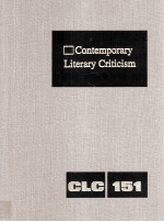 Contemporary Literary Criticism Volume 151