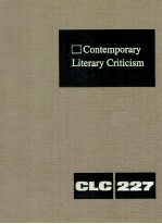 Contemporary Literary Criticism Volume 227