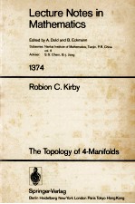 LECTURE NOTES IN MATHEMATICS 1374: THE TOPOLOGY OF 4-MANIFOLDS