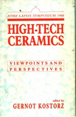 HIGH-TECH CERAMICS  VIEWPOINTS AND PERSPECTIVES