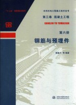 水利工程施工技术全书  第3卷  混凝土工程  第6册  钢筋与预埋件