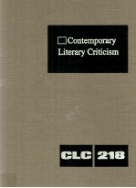 Contemporary Literary Criticism Volume 218