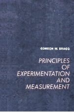 PRINCIPLES OF EXPERIMENTATION AND MEASUREMENT