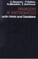 PROBLEMS IN MATHEMATICS: WITH HINTS AND SOLUTIONS