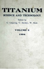 TITANIUM SCIENCE AND TECHNOLOGY VOLUME 2