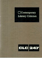 Contemporary Literary Criticism Volume 247