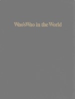 WHO'S WHO IN THE WORLD 9TH EDITION 1989-1990