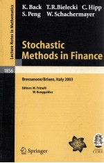 STOCHASTIC METHODS IN FINANCE