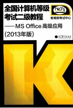 MS Office高级应用  2013年版