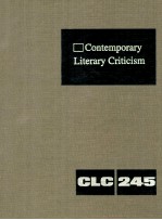 Contemporary Literary Criticism Volume 245