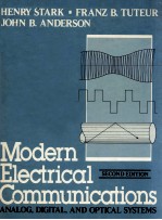 MODERN ELECTRICAL COMMUNICATIONS: ANALOG