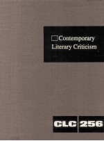 Contemporary Literary Criticism Volume 256