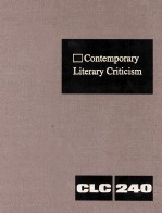 Contemporary Literary Criticism Volume 240