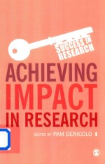 Achieving Impact in Research