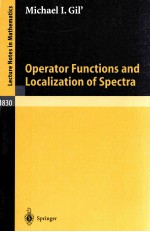 OPERATOR FUNCTIONS AND LOCALIZATION OF SPECTRA