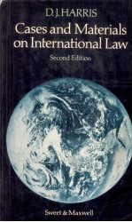 CASES AND MATERIALS ON INTERNATIONAL LAW  SECOND EDITION