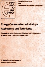 ENERGY CONSERVATION IN INDUSTRY-APPLICATIONS AND TECHNIQUES