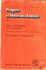 Progress in Materials Analysis  Vol.2