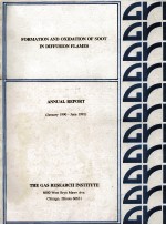 FORMATION AND OXIDATION OF SOOT IN DIFFUSION FLAMES