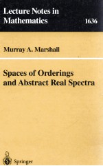 SPACES OF ORDERINGS AND ABSTRACT REAL SPECTRA