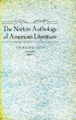 The Norton anthology of American literature Third Edition Volume 1 Part 1