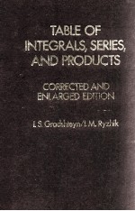 TABLE OF INTEGRALS