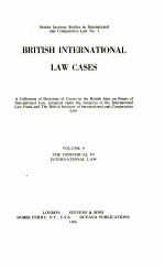 BRITISH INTERNATIONAL LAW CASES  VOLUME 4