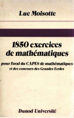 1850 EXERCICES DE MATHEMATIQUES