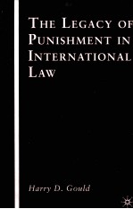 THE LEGACY OF PUNISHMENT IN INTERNATIONAL LAW