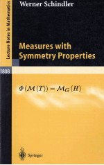 MEASURES WITH SYMMETRY PROPERTIES