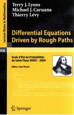 DIFFERENTIAL EQUATIONS DRIVEN BY ROUGH PATHS