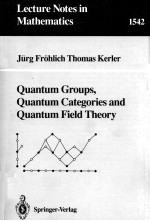 LECTURE NOTES IN MATHEMATICS 1542: QUANTUM GROUPS