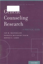 Genetic counseling research : a practical guide