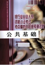 银行业从业人员资格认证考试考点精析与权威预测试卷  公共基础