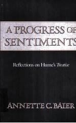 A PROGRESS OF SENTIMENTS